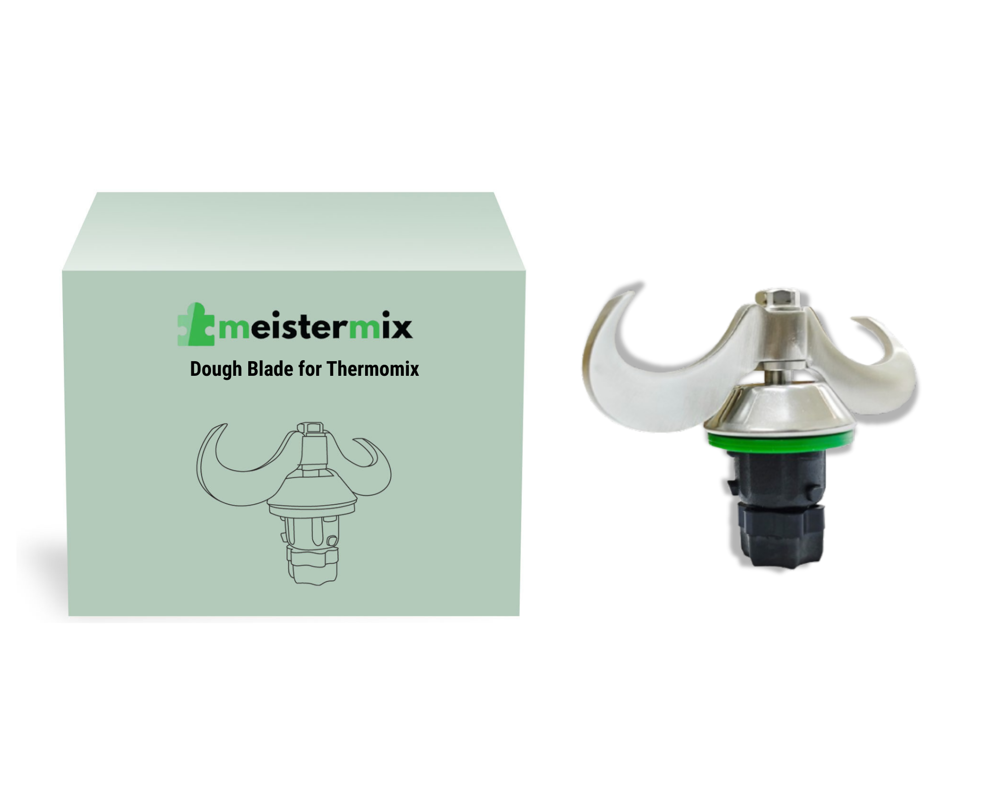 Patix - Dough Blade for Thermomix (+1 FREE ACCESSORY)
