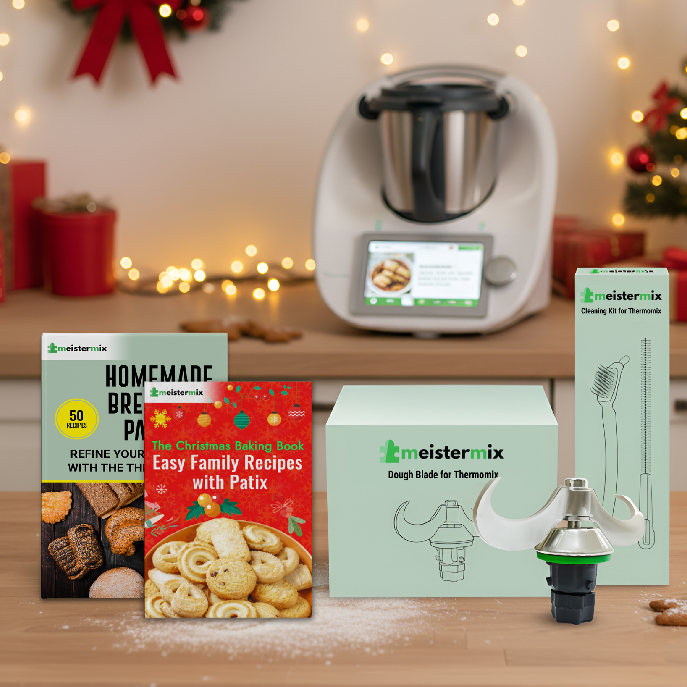 Patix - Dough Blade for Thermomix (Christmas Edition)